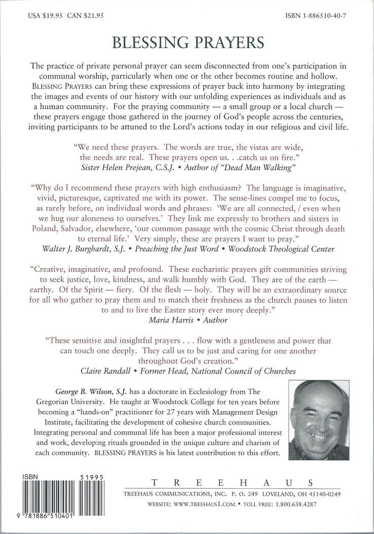 BLESSING PRAYERS BAck Cover