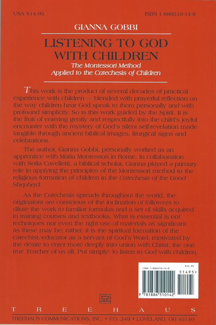 LISTENING TO GOD W CHILDREN Back Cover